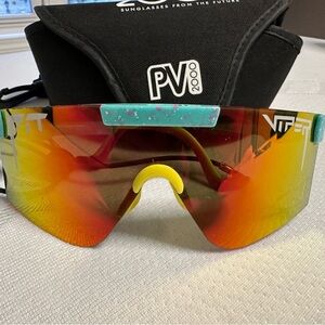 Pit Viper Sunglasses with Multicolor Lens